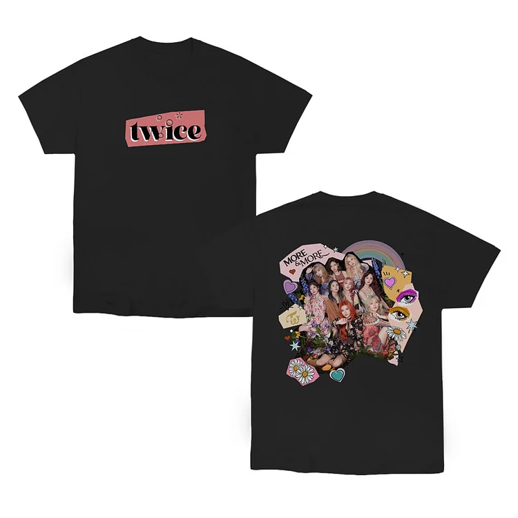 TWICE MORE & MORE COLLAGE T-SHIRT
