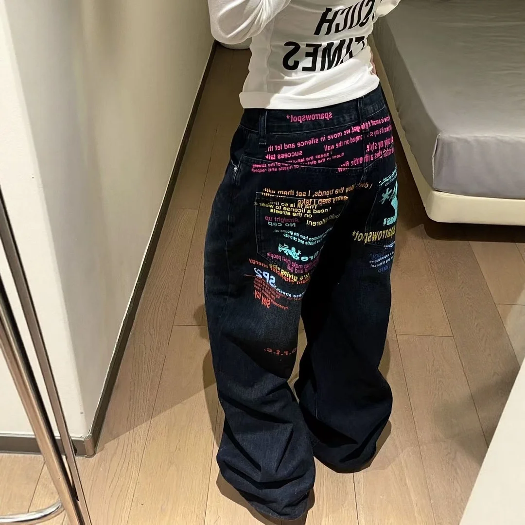 Sdrawing Sdrawing Digital Print T-Shirt Girl Y2K New Slimming Hottie Short-Sleeved Bottom Shirt