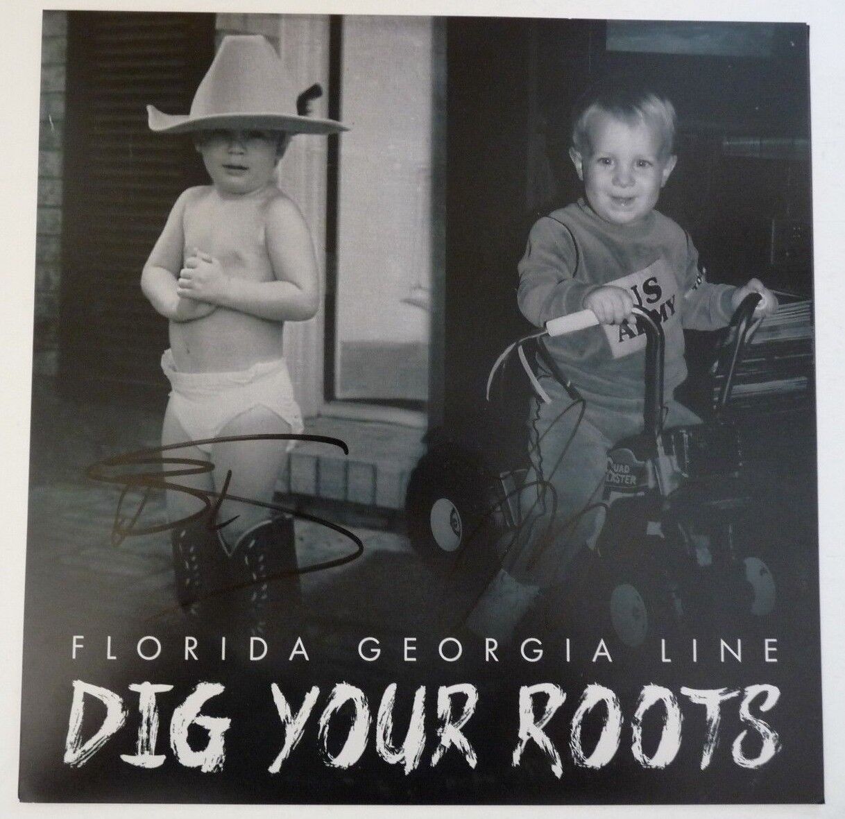 Florida Georgia Line Roots Autographed Signed 12x12 LP Photo Poster painting PSA BAS Guaranteed