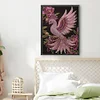 Pearl Pink Phoenix-Special Shaped Diamond Painting