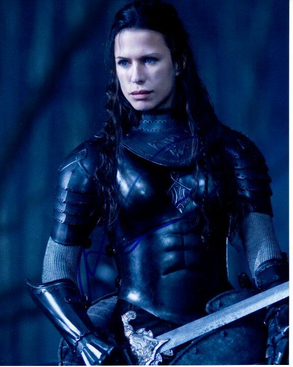 RHONA MITRA Signed Autographed 8x10 UNDERWORLD SONJA Photo Poster painting