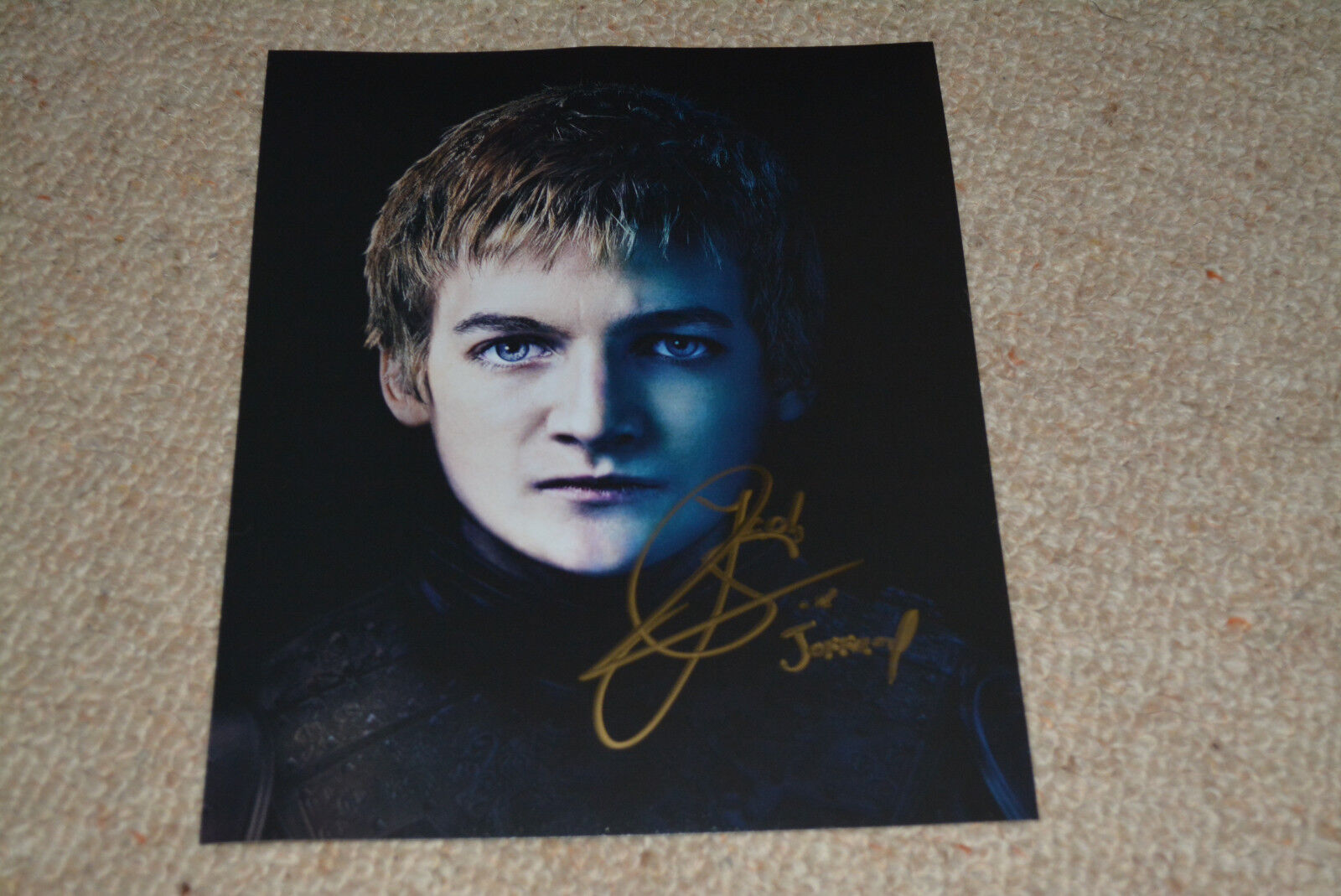 JACK GLEESON signed autograph In Person 8x10 20x25cm GAME OF THRONES