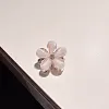 10PCS Colorful Crystal Flower Hair Claws