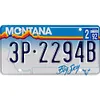 Montana  - Car License(12*6Inch)