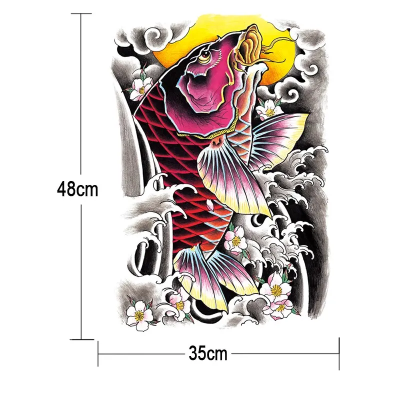 tattoo tribal designs gothic tattoo boys full back large tattoo body stickers temporary tattoos men sexy fake tatoo big water