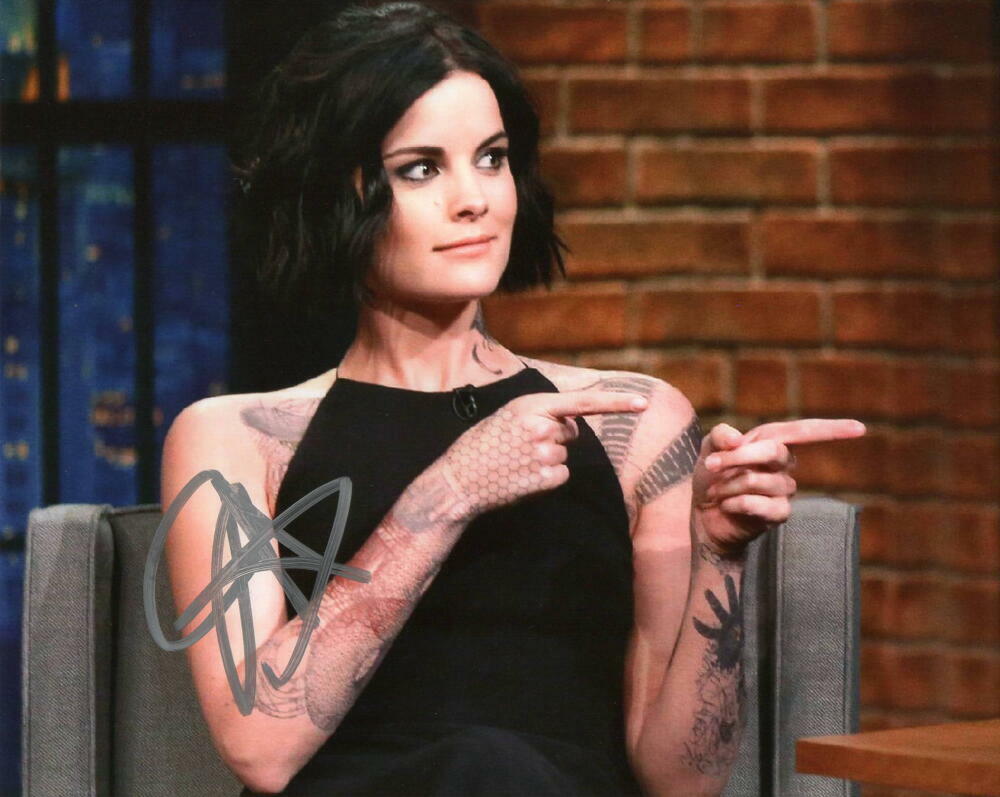 JAIMIE ALEXANDER SIGNED AUTOGRAPH 8X10 Photo Poster painting - SUPER SEXY, BLINDSPOT BABE, THOR