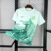 Brazil 2025/26 Green and white Shirt