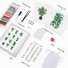 12pcs Plants DIY Mini Square Diamond Painting Set 14x18cm