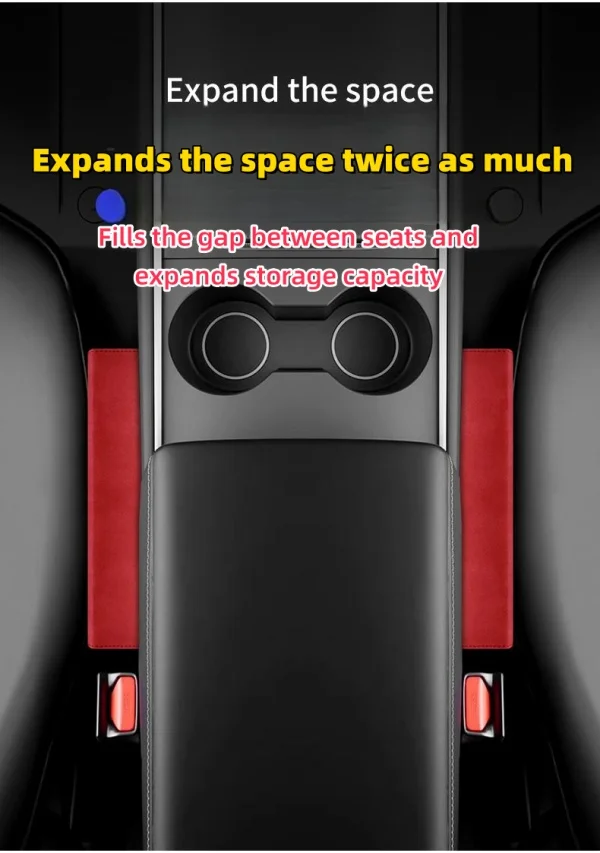 Invisible File Folder For Car Seat Gap