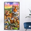 (40*70cm)Tiger - Full Round Drill Diamond Painting