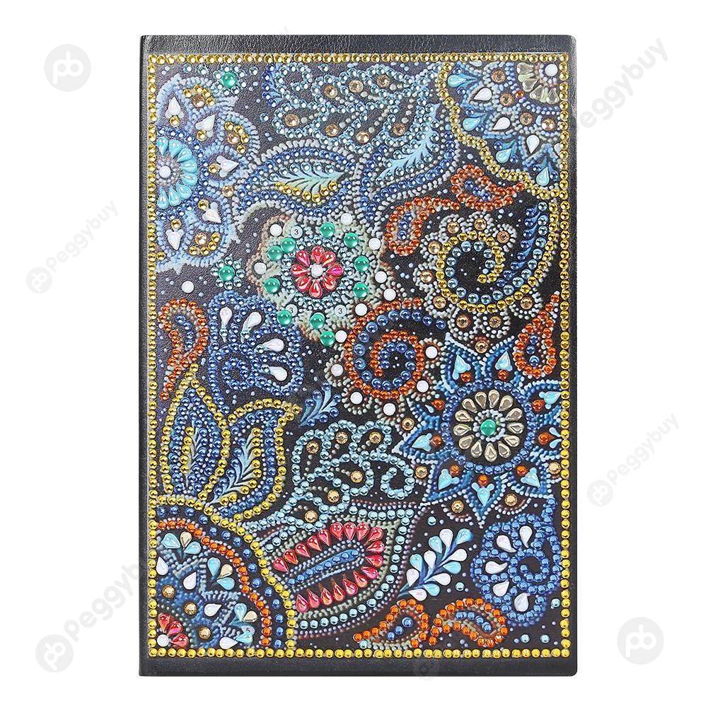 

Mandala-DIY Creative Diamond 50 Pages A5 Notebook, 501 Original