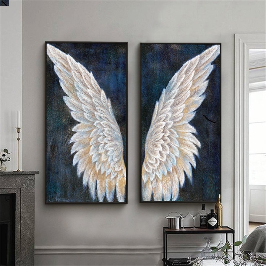 Wooden Angel wings. What can I use to glue down Diamond painting
