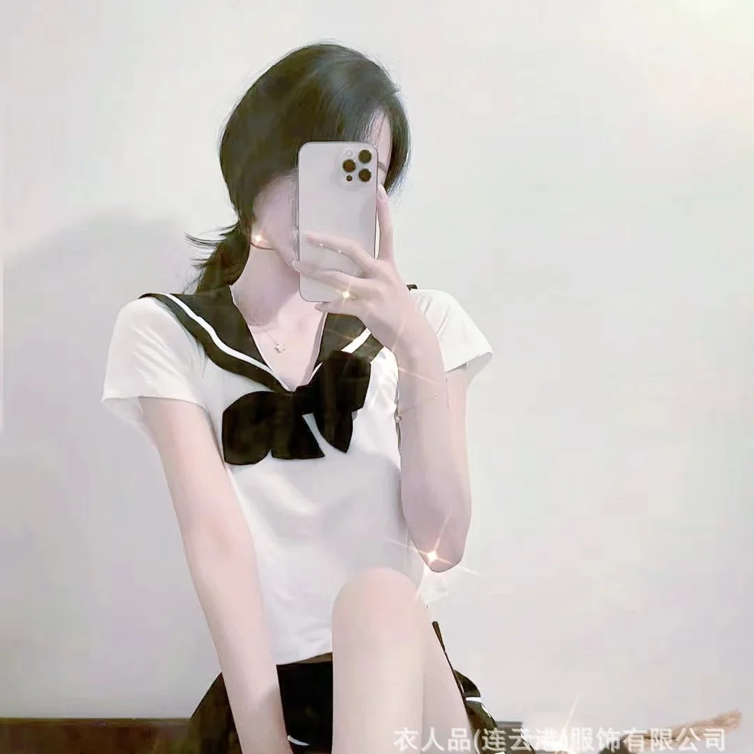 Uveng Sex Lingerie Sexy Jk Uniform Student Girl Dress Hot Performance Suit Sailor Suit 100 Folded Skirt Dress Suit