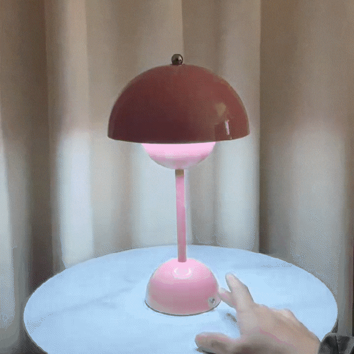 Minimalist Flowerpot Table Lamp - Three Colors Dimmable Art Decor Lamp