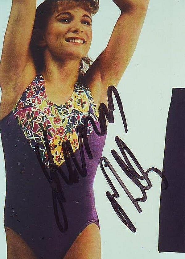 SHANNON MILLER Signed Photo Poster paintinggraph - former US Gymnast - Preprint