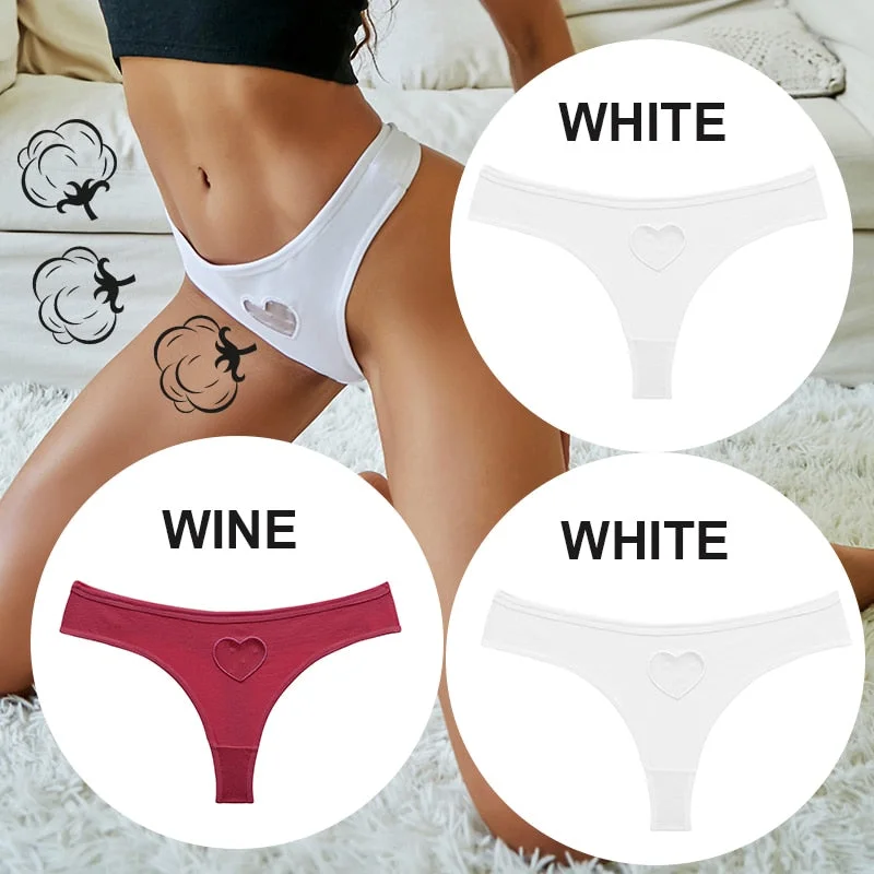 FINETOO 3PCS/Set S-XL Women Panties G-String Underwear Fashion Thong Lingerie Low Rise Panty Sexy Lace T-Back Woman Panties
