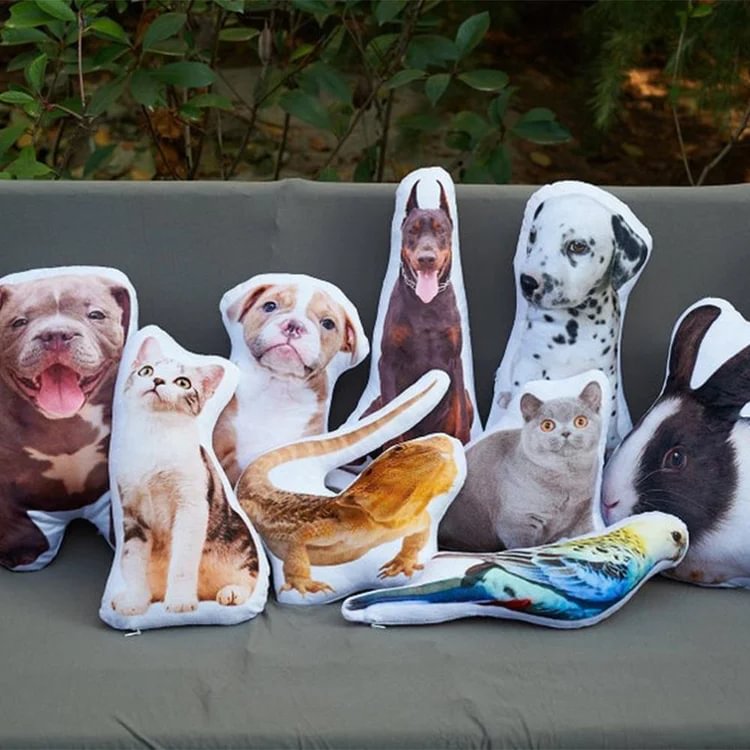 Custom Pet Shaped Pillow that Look Like your Pet