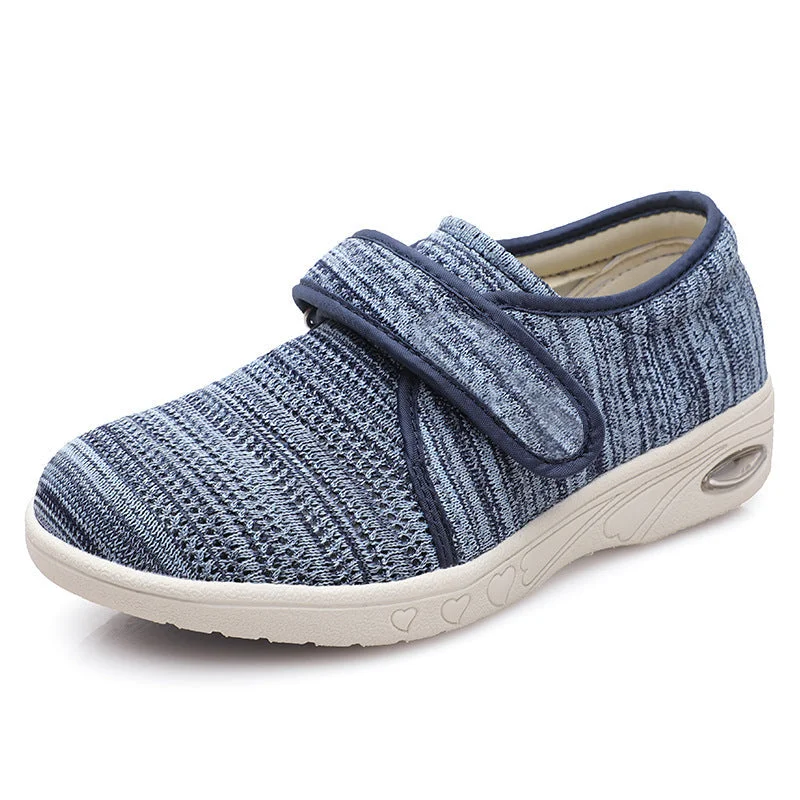 Elder Plus Size Wide Adjustable Diabetic Shoes For Swollen Feet 