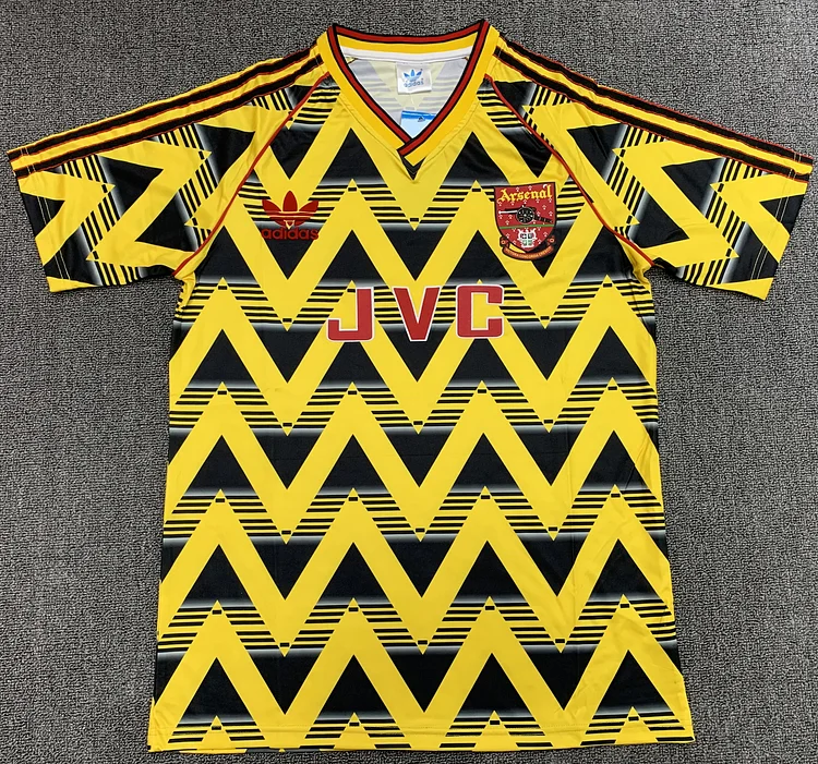 1991-93 Arsenal Away Retro Shirt