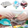 (US Local)21 Grids Clear Diamond Painting Storage Containers for Beads Art DIY Crafts Tool