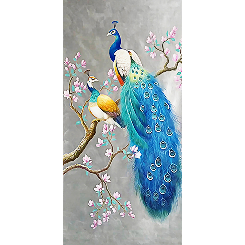 

Peacock-Special-Shaped Drill Diamond Painting-45X85CM, 501 Original