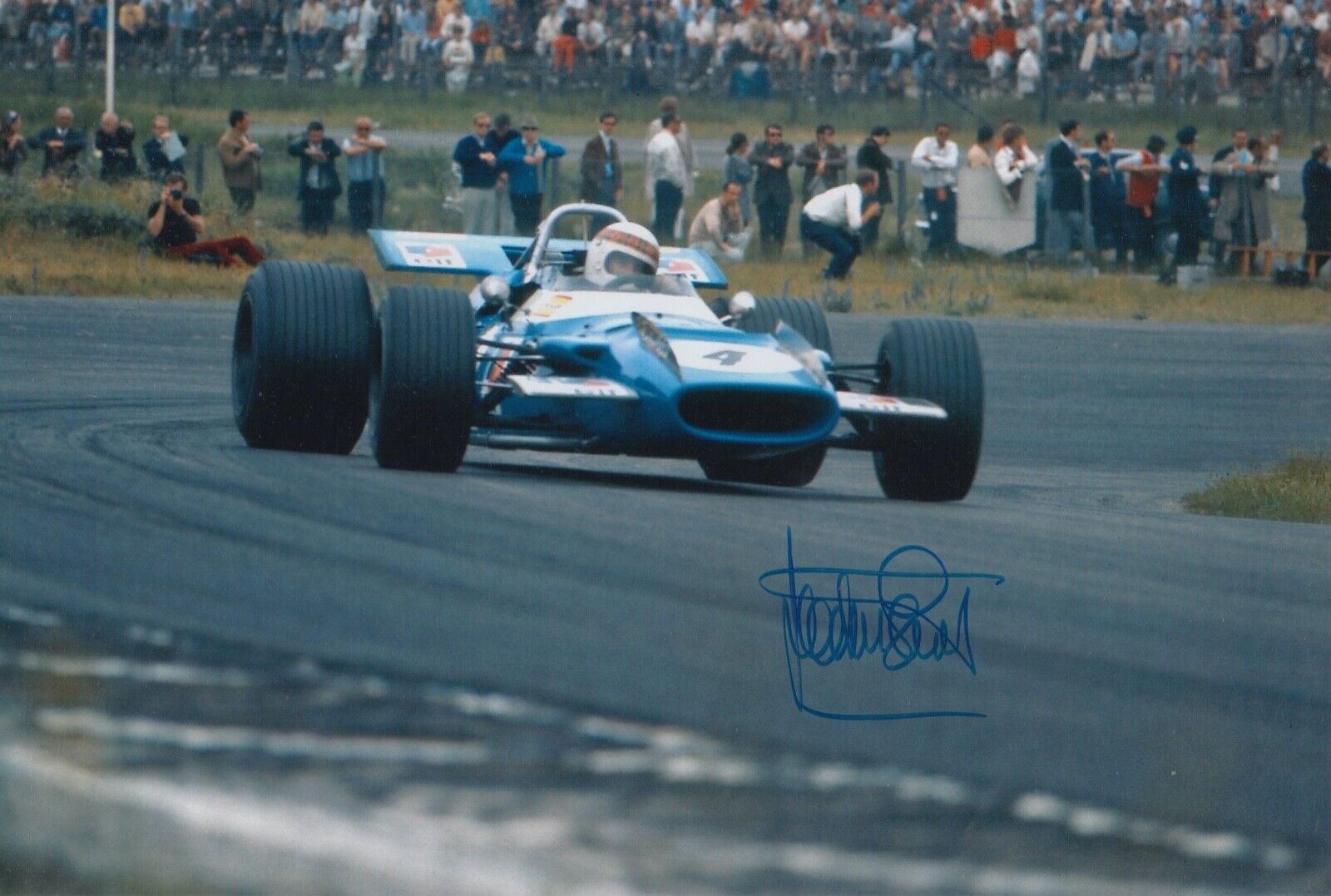 Jackie Stewart Hand Signed 12x8 Photo Poster painting F1 Autograph Elf Team Tyrrell 19