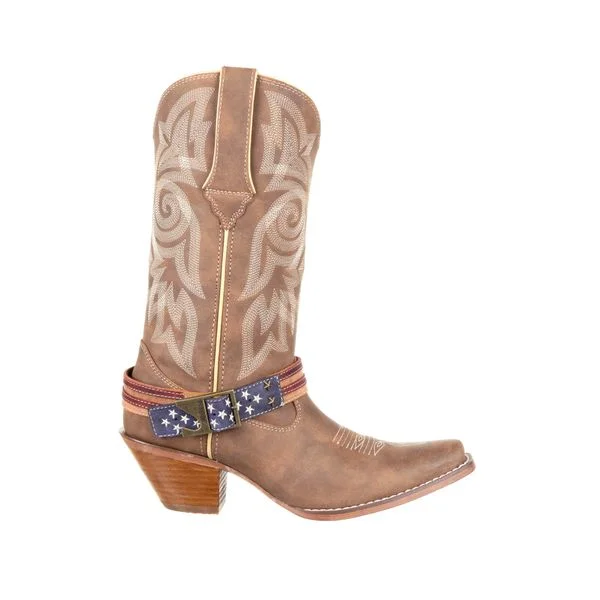 DURANGO CRUSH FLAG ACCESSORY WOMEN'S WESTERN BOOT-DRD0208