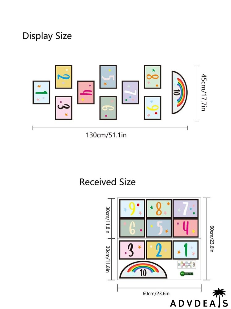 Kids Digital Print Floor Sticker