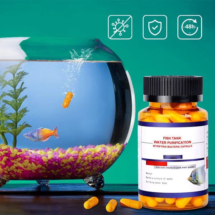 🌟Fish Tank Water Purification Nitrifying Bacteria Capsule