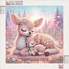 Diamond Painting-DIY Crystal Rhinestone Deer Family