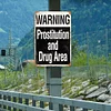 Warning Prostitution And Drug Area - Vintage Metal Signs(12*16Inch) - Warning