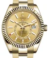 Rolex 326938 Sky-Dweller Champagne-Colour - New