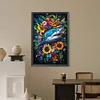 (40*60cm)Shark - Full Round Drill Diamond Painting