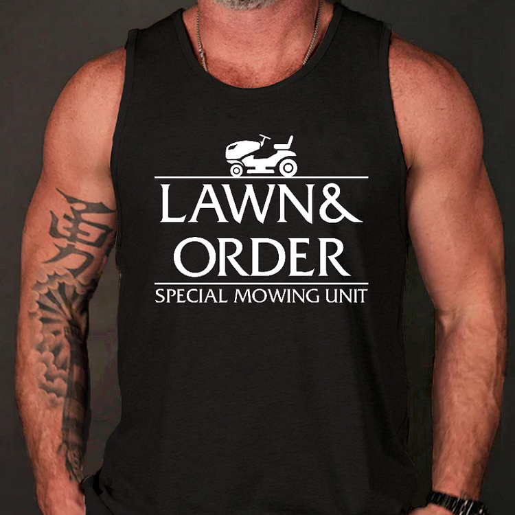 Lawn Order Special Mowing Unit Tank Top