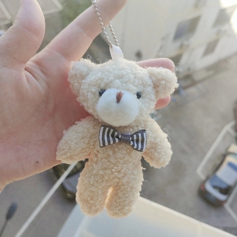 Cute Bear Pp Cotton Women’s Bag Pendant Keychain 1 Piece