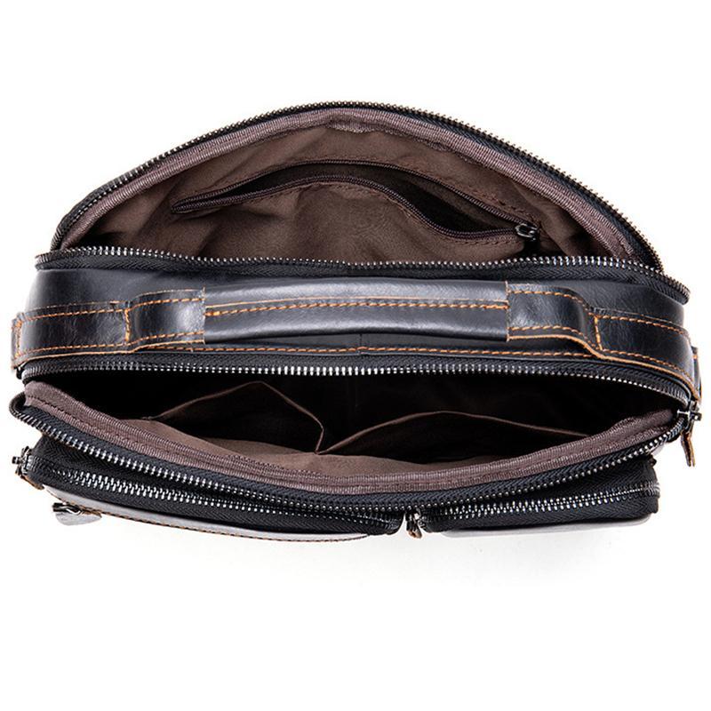 Premium Quality Top-Handled Detachable Sling Strap Multi-Pocket Crossbody Bag