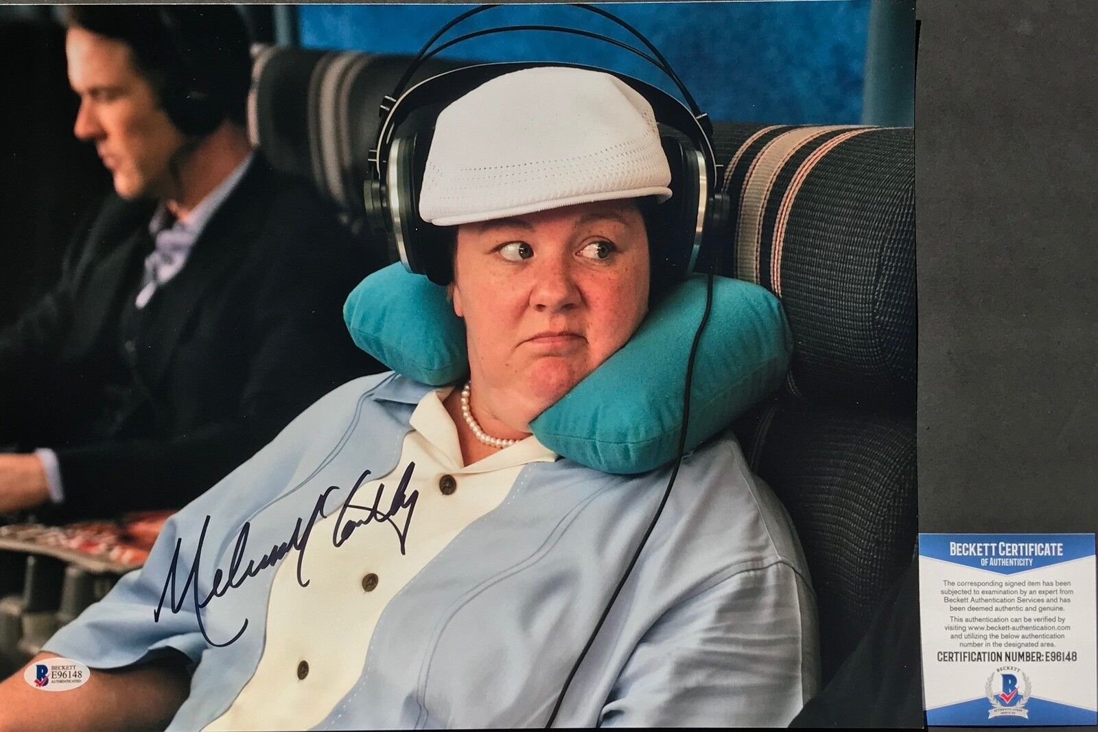 SUPER FUNNY!!! Melissa McCarthy Signed BRIDESMAIDS 11x14 Photo Poster painting #4 Beckett BAS