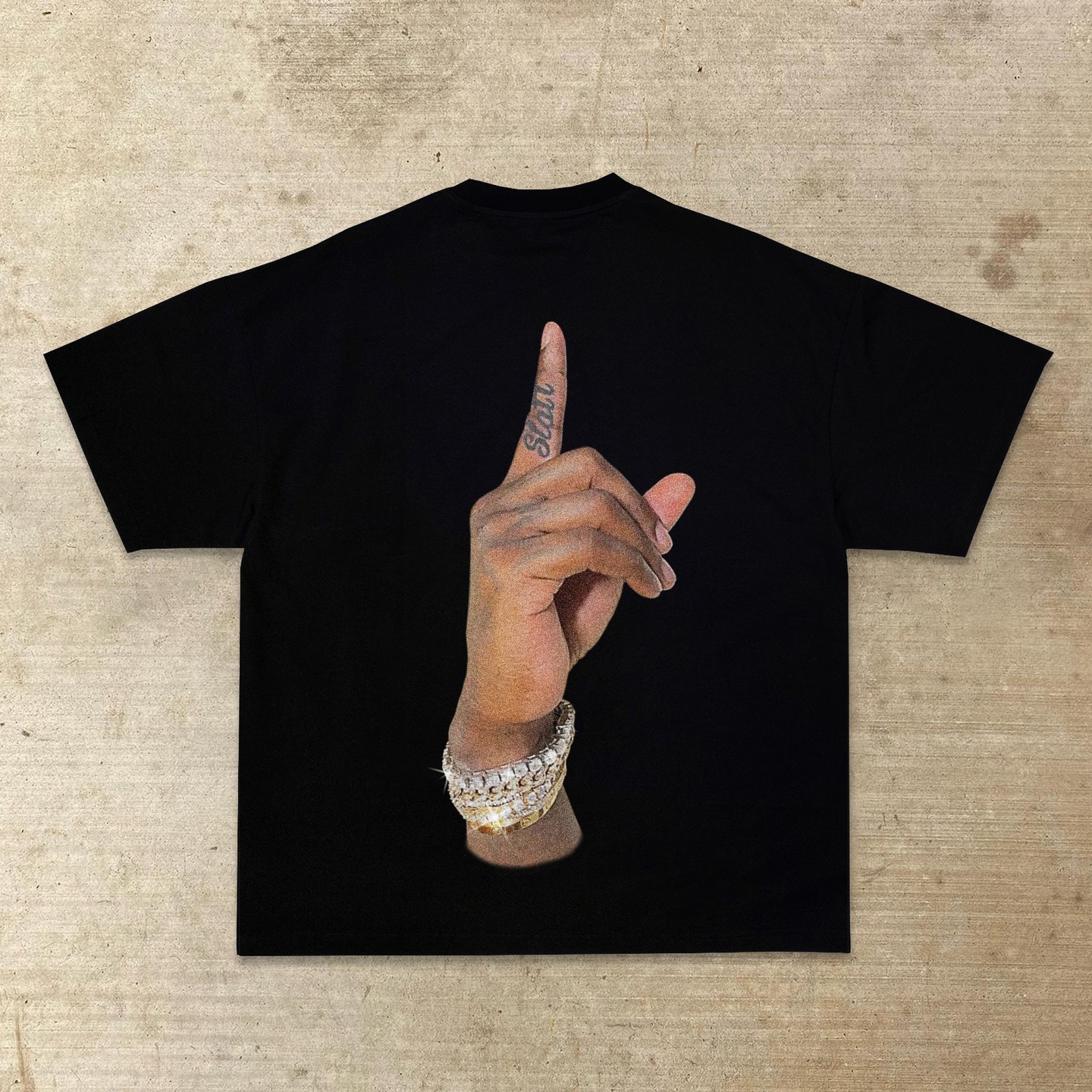 Unisex Gestures Print Cotton T-Shirt - Sopula｜Premium Graphic Tees & Graphic Clothing