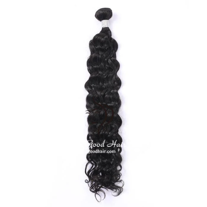 Natural Curly Brazilian Virgin Human Hair Bundles Unprocessed Natural Color