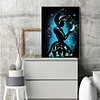 Diamond Painting -DIY Round Drill Silhouette Cartoon(60*50 CM)