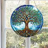 Kit de peinture en diamant arbre de vie 7,87x7,87 pouces