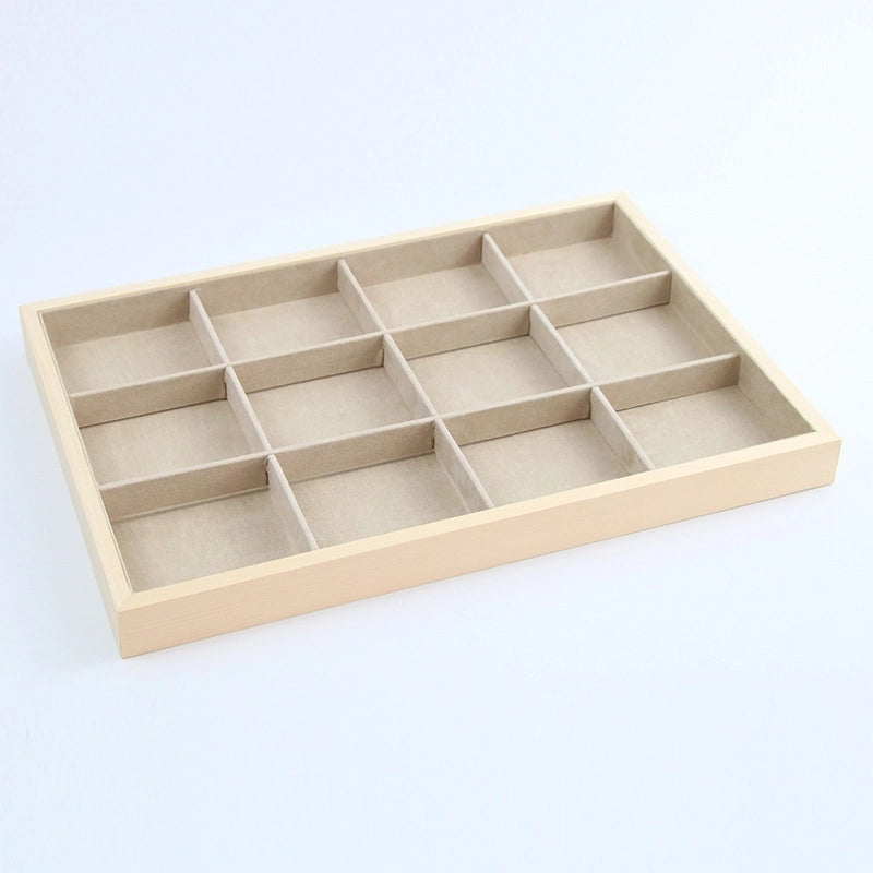 New Products In Stock Log Jewelry Display Tray Fashion Ring Necklace Brace Lace Bracelet Pendant Stand Jewelry Rack Props
