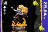 Squid Princess Zelda & Squid Link - The Legend of Zelda Splatoon Resin Statue - KukuCraft Studio