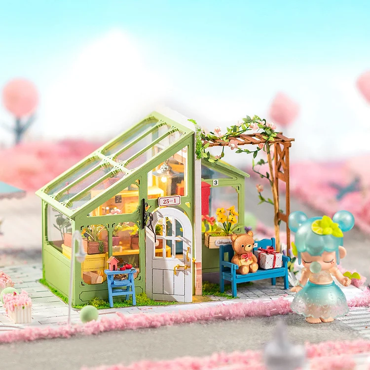 Rolife Spring Encounter Flowers DG154 DIY Miniatur-Puppenhaus 1:22