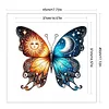 Colorful Butterfly - 11CT Stamped Cross Stitch - 49*45cm