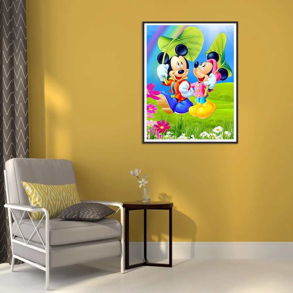 Full Round Diamond Painting 30*40cm - Mickey Mouse
