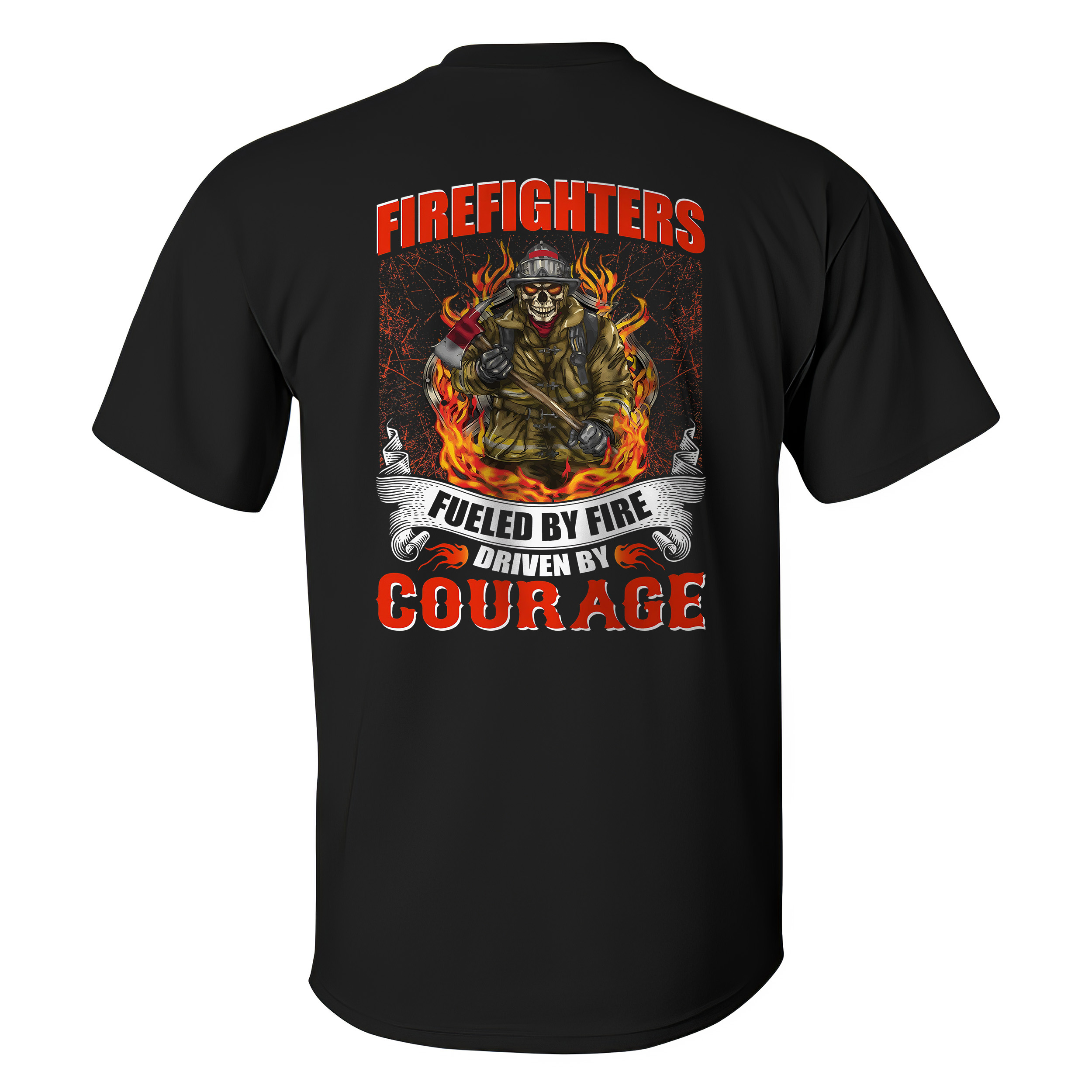 Firefighters Fueled By Fire T-shirt - Livereid