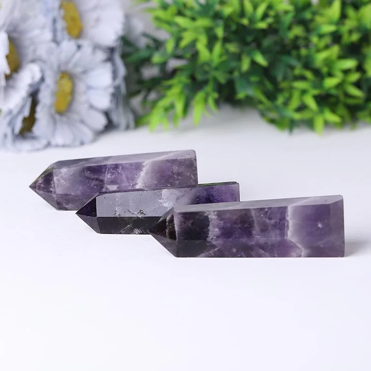 AMETHYST CRYSTAL SMALL POINTS & CHUNKS BULK WHOLESALE HEALING CRYSTALS