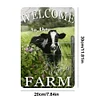 Farm Cow - Vintage Metal Signs(12*16Inch) - Farm