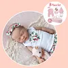 Handmade Newborn Baby Girl Irene 20'' Realistic Soft Silicone Vinyl Reborn Baby Doll,Creative Gift By 2024 - RBBI-Myrebornbabydoll&reg; Myrebornbabydoll&reg;
